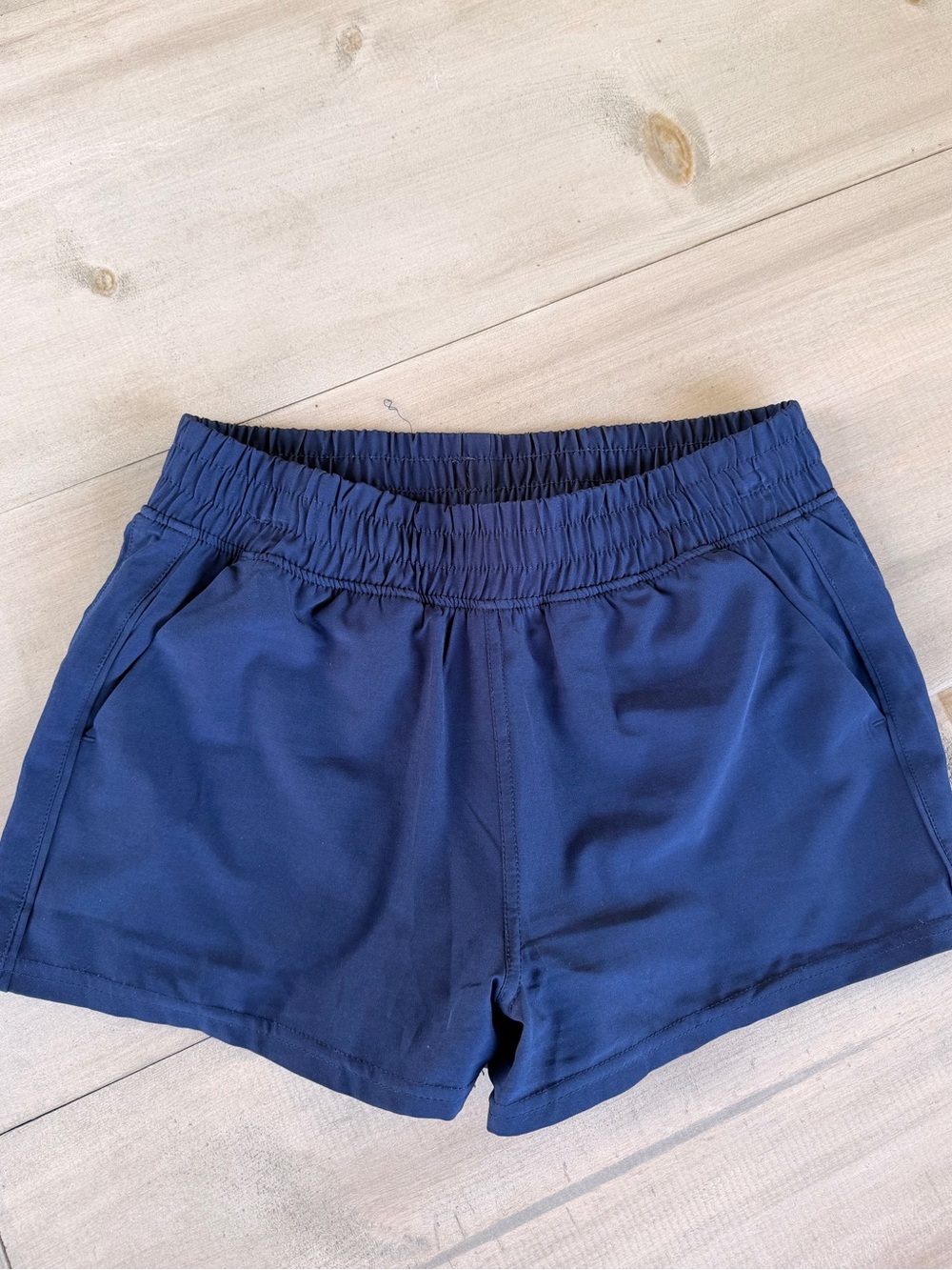 Navy Blue Workout Shorts